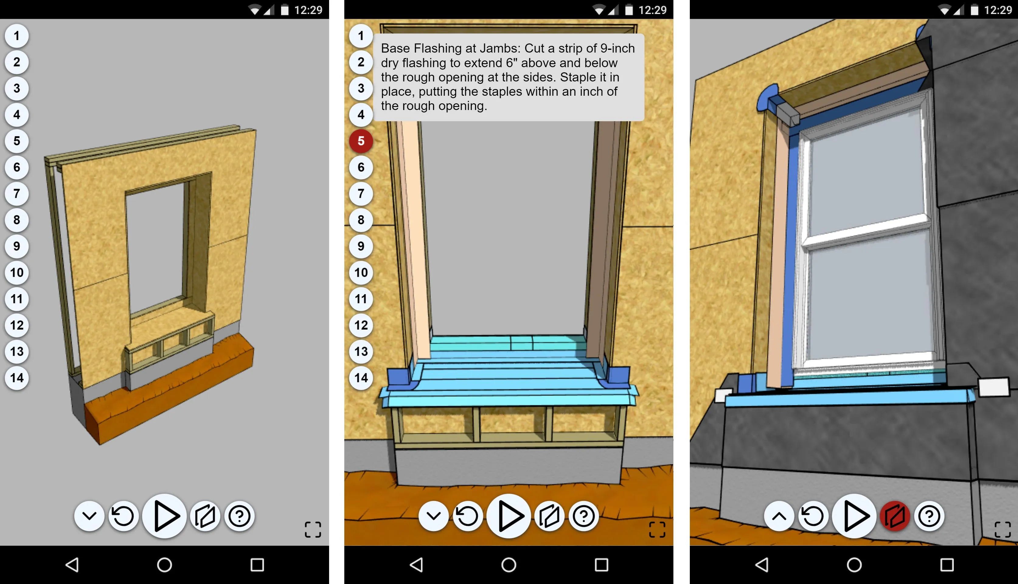 Interactive illustration for the homebuilding industry.
