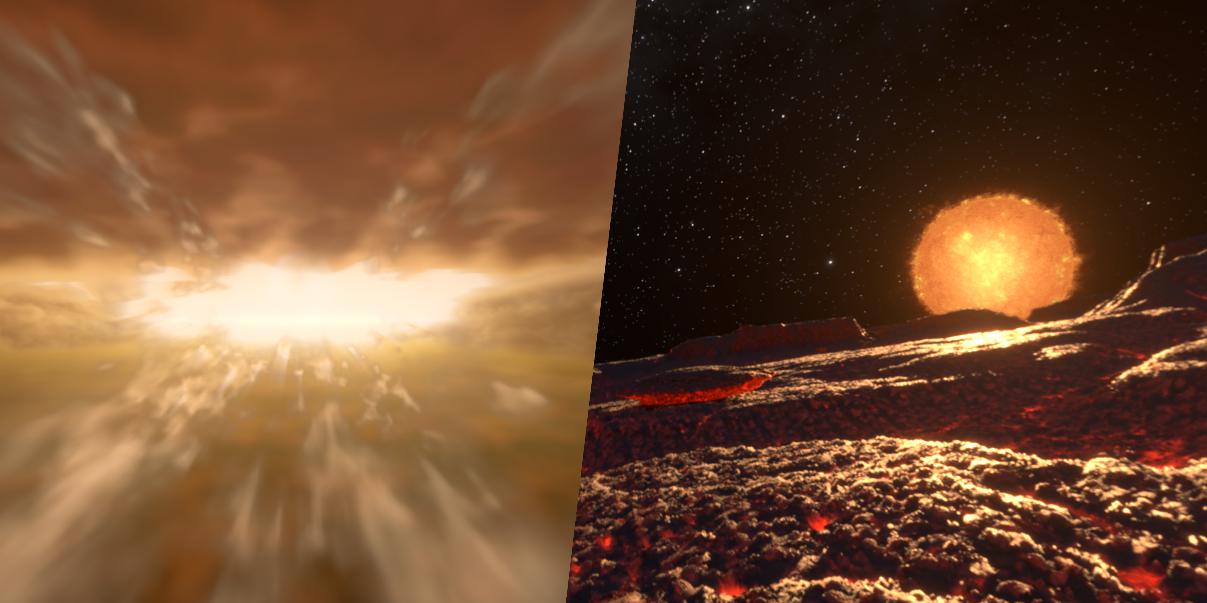 A 'Hot Jupiter' and 'Lava Planet' for Hamburg Planetarium