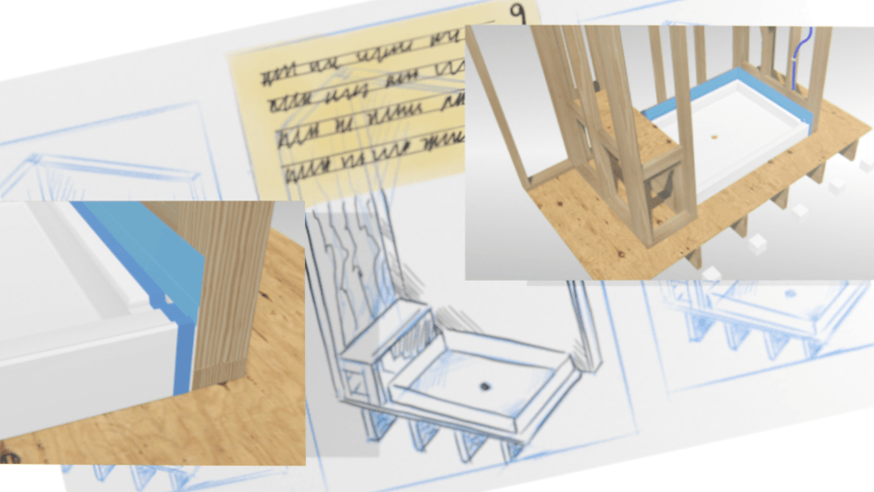 Early concept sketches and 3d mockup.